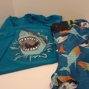 Boys Swimming Trunks & Top